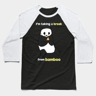 Pizza Panda Baseball T-Shirt